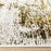 Lavin Rugs U6012 Artema 5'3" x 7'6" Painterly Rug, Gold Taupe/Gold