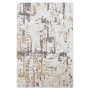 Lavin Rugs U6014 Veleka 2' x 3' Painterly Rug, Gold/Earth - U6014-0203