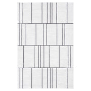 Lavin Rugs U6015 Veleka 2' x 3' Linear Geo Rug, Gold/Black/White - U6015-0203