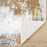 Lavin Rugs U6017 Veleka 5'3" x 7'6" Painterly Rug, Gold/Earth