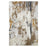 Lavin Rugs U6018 Veleka 5'3" x 7'6" Painterly Rug, Gold/Earth - U6018-0507