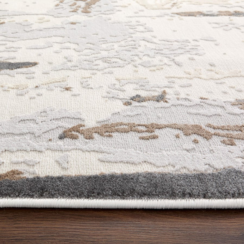 Lavin Rugs U6020 Veleka 2' x 3' Brush Stroke Rug, Gold/Earth