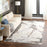 Lavin Rugs U6020 Veleka 7'10" x 10'10" Brush Stroke Rug, Gold/Earth