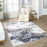 Lavin Rugs U6021 Veleka 7'10" x 10'10" Painterly Rug, Gold/Earth