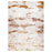 Lavin Rugs U7001 Sibel 2' x 3' Painterly Rug, Gold Cream/Gold - U7001-0203