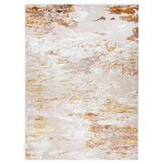 Lavin Rugs U7003 Sibel 2' x 3' Painterly Rug, Gold Cream/Gold - U7003-0203