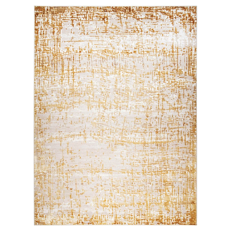 Lavin Rugs U7004 Sibel 2' x 3' Weave Rug, Gold Cream/Gold - U7004-0203
