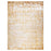 Lavin Rugs U7004 Sibel 5'3" x 7'6" Weave Rug, Gold Cream/Gold - U7004-0507