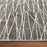 Lavin Rugs U7007 Livenza 7'10" x 10'10" Linear Geo Rug, Grey/D.Grey