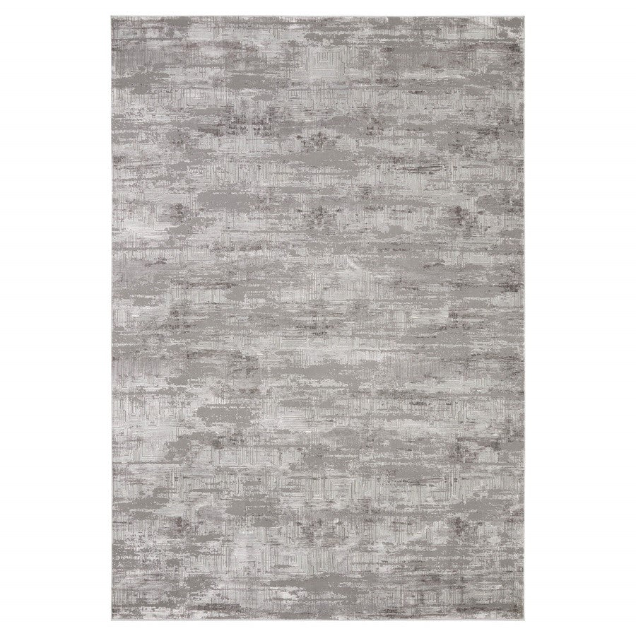 Lavin Rugs U7008 Livenza 7'10" x 10'10" Mono Rug, Grey/Grey - U7008-0811