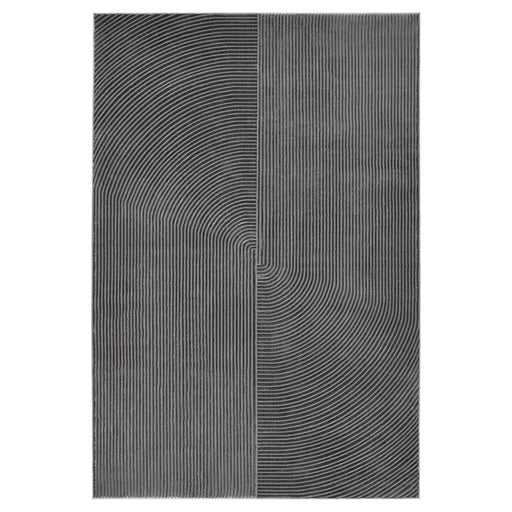 Lavin Rugs U7009 Livenza 7'10" x 10'10" Linear Rug, Grey/D.Grey - U7009-0811