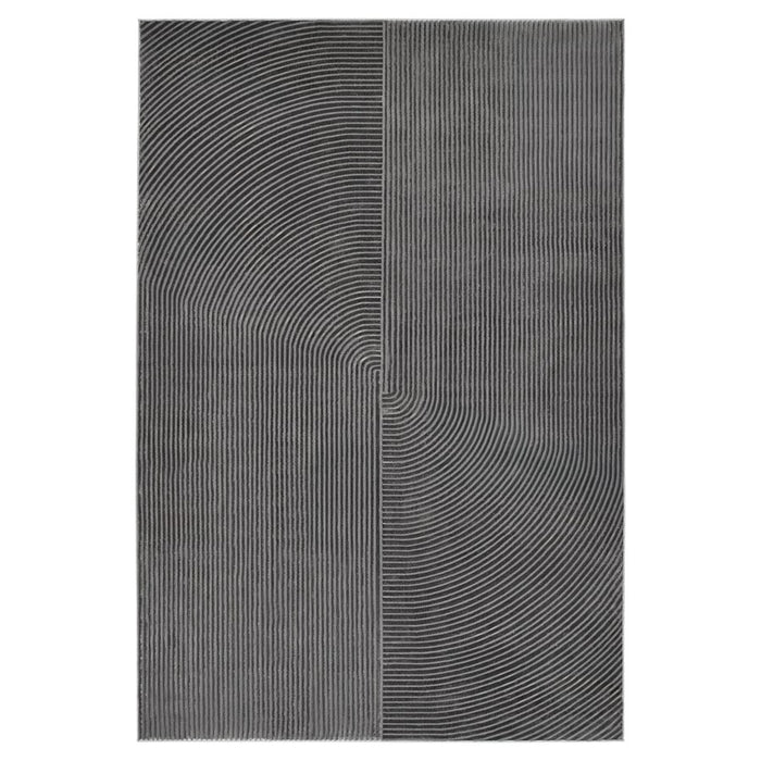 Lavin Rugs U7009 Livenza 7'10" x 10'10" Linear Rug, Grey/D.Grey - U7009-0811