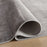 Lavin Rugs U7010 Livenza 5'3" x 7'6" Linear Geo Rug, Grey/D.Grey