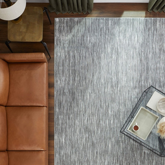 Lavin Rugs U7011 Livenza 7'10" x 10'10" Heathered Rug, Grey/L.Grey