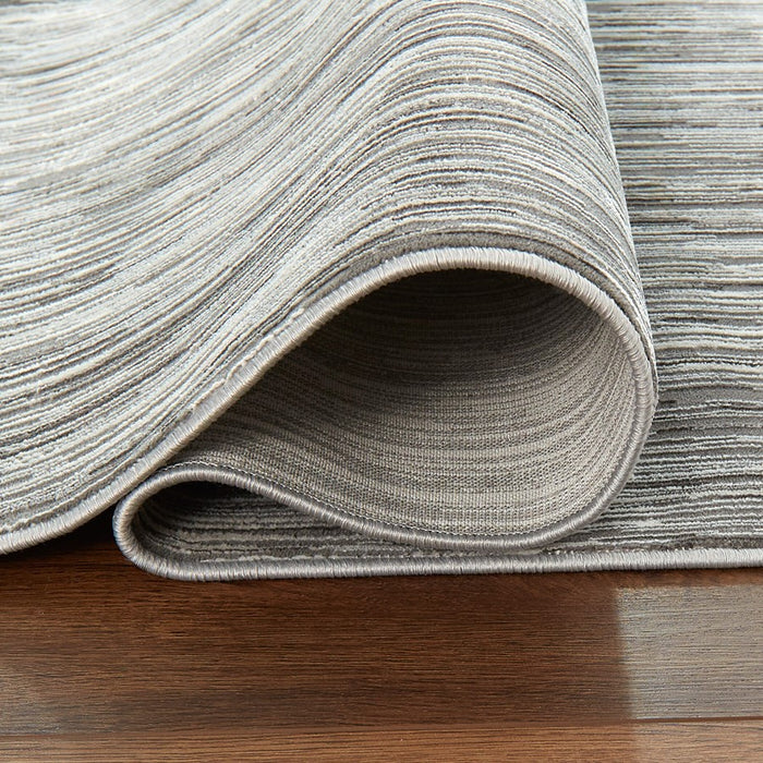 Lavin Rugs U7011 Livenza 7'10" x 10'10" Heathered Rug, Grey/L.Grey