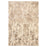 Lavin Rugs U7017 Rienz 5'3"x7'6" Linear Geo Rug, Beige Silver/Earth - U7017-0507