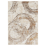 Lavin Rugs U8001 Piave 2' x 3' Geo Rug, Beige Gold Brown/Earth - U8001-0203