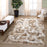 Lavin Rugs U8002 Piave 2' x 3' Painterly Rug, Beige Gold/Earth