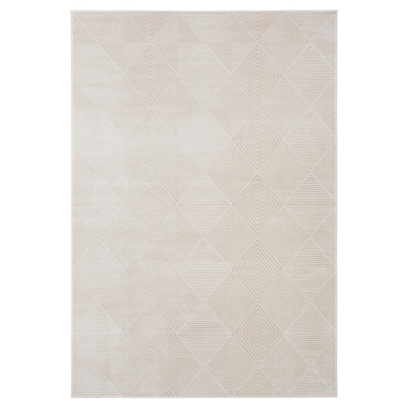 Lavin Rugs U9001 Brenta 2' x 3' Geometric Rug, Cream Gold/Neutral - U9001-0203