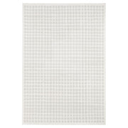 Lavin Rugs U9004 Brenta 2' x 3' Checkerboard Rug, Grey Gold/Neutral - U9004-0203