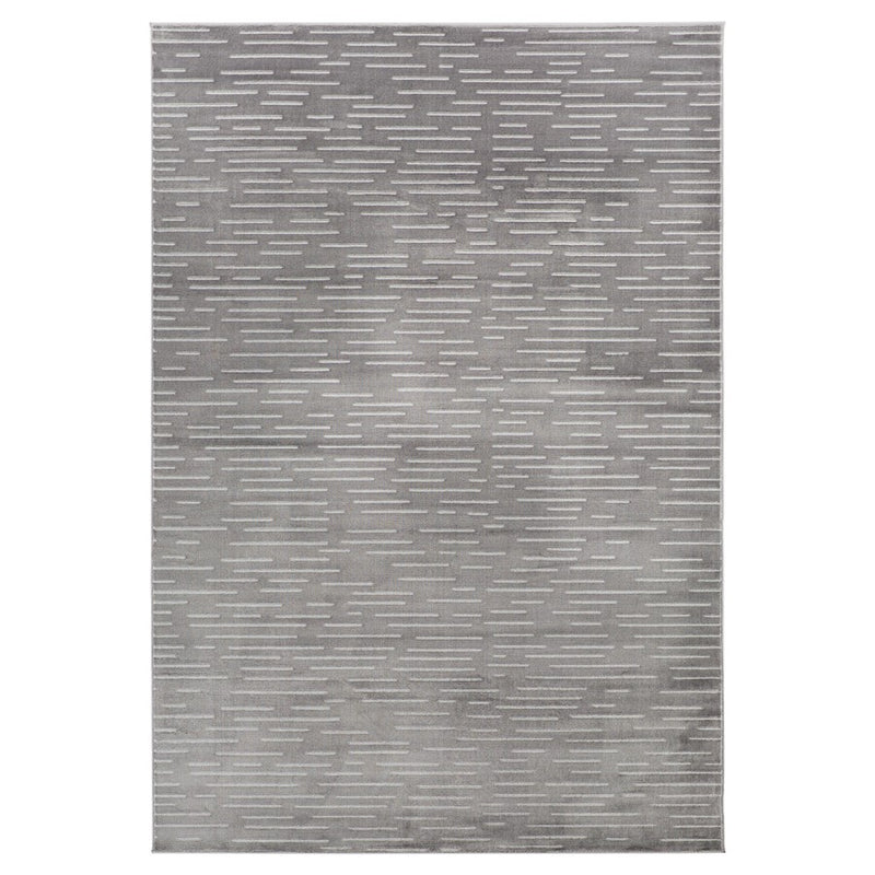 Lavin Rugs U9005 Brenta 2' x 3' Linear Rug, Grey Cream/Grey - U9005-0203