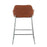 LumiSource Daniella Counter Stool, Set of 2, Chrome/Camel