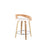 LumiSource Grotto 25" Counter Stool, Set of 2, Zebra/WH/Chrome