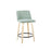 LumiSource Toriano 24" Rd Counter Stool, Set/2, N/GR/BK