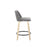 LumiSource Toriano 24" Rd Counter Stool, Set/2, N/GYN/BK