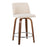 LumiSource Toriano 24" Rd Counter Stool, Set/2, W/CRN/CH