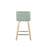 LumiSource Toriano 24" SQ Counter Stool, Set/2, N/GR/CH