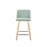 LumiSource Toriano 24" SQ Counter Stool, Set/2, N/GR/CH