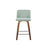 LumiSource Toriano 24" SQ Counter Stool, Set/2, W/GR/CH