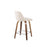 LumiSource Toriano 24" SQ Counter Stool, Set/2, W/CRN/CH