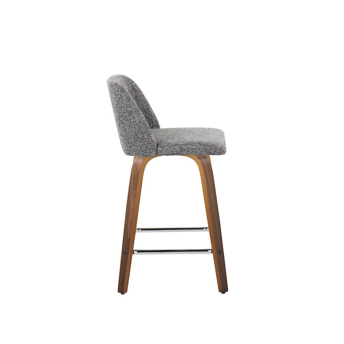 LumiSource Toriano 24" SQ Counter Stool, Set/2, W/GYN/CH