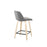 LumiSource Toriano 24" SQ Counter Stool, Set/2, N/GYN/BK
