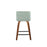 LumiSource Toriano 24" SQ Counter Stool, Set/2, W/GR/BK
