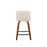 LumiSource Toriano 24" SQ Counter Stool, Set/2, W/CR/BK