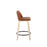 LumiSource Toriano 24" Counter Stool, Set/2, N/CAM/BK