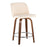 LumiSource Toriano 24" Rd Counter Stool, Set/2, W/CR/CH