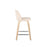 LumiSource Toriano 24" SQ Counter Stool, Set/2, N/CR/CH