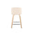 LumiSource Toriano 24" SQ Counter Stool, Set/2, N/CR/CH
