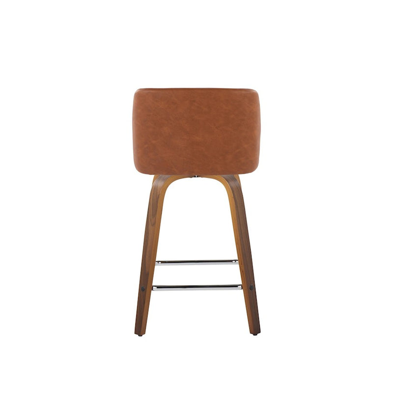 LumiSource Toriano 24" Counter Stool, Set/2, W/CAM/CH