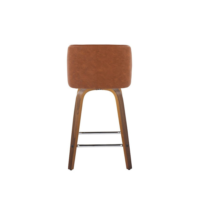 LumiSource Toriano 24" Counter Stool, Set/2, W/CAM/CH