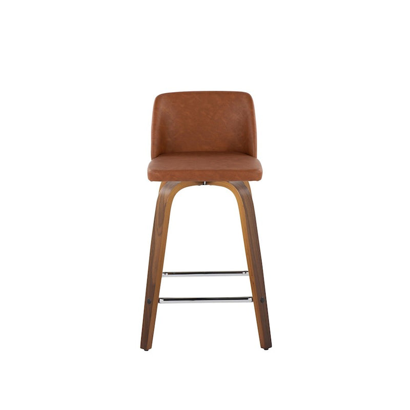 LumiSource Toriano 24" Counter Stool, Set/2, W/CAM/CH