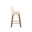 LumiSource Toriano 24" SQ Counter Stool, Set/2, W/CR/CH