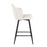LumiSource Ahoy UP 26" Counter Stool, Set of 2, Black/Cream