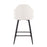 LumiSource Ahoy UP 26" Counter Stool, Set of 2, Black/Cream