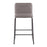 LumiSource Casper Counter Stool, Set of 2, Black/Grey