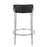 LumiSource Chloe Counter Stool, Set of 2 in Chrome/Black PU